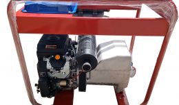 Γεννήτρια sincro 16kva με βενζινοκινητήρα 20hp με σταθεροποιητή τάσης AVR μίζα και μπαταρία