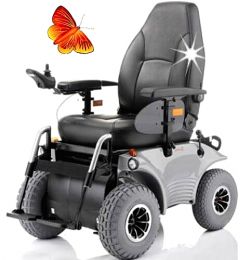 Meyra Optimus 2 το ισχυρό ηλεκτρικό αναπηρικό καροτσάκι / αναπηρικό καροτσάκι