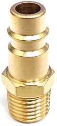 Hardware Pro High Flow Male Plug Kit (20 Piece), V-Style, 1/4 in. NPT, Solid Brass Quick Connect Air Fittings Set